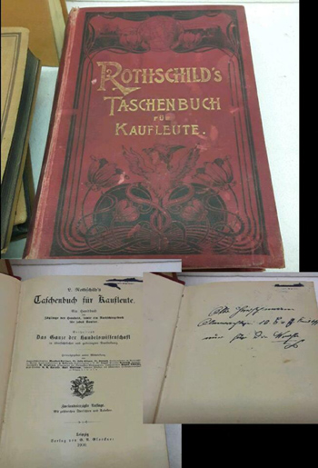 ANTIK Handelsbücher ❤ Rothschild Langenscheidt und Handelsgesetz