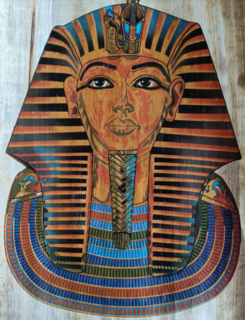 Ägyptische Papyrus Bild 20 x 30 cm hoch